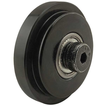 Roller Wheel, 2 inx1 1/2 in, Nylon MPN:2280