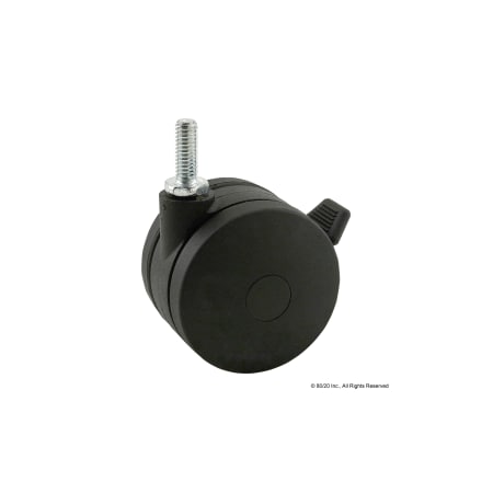 Furniture Style Caster, Brake, 3