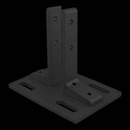 Black Floor Mount Base Plate For 1010 MPN:2380-BLACK