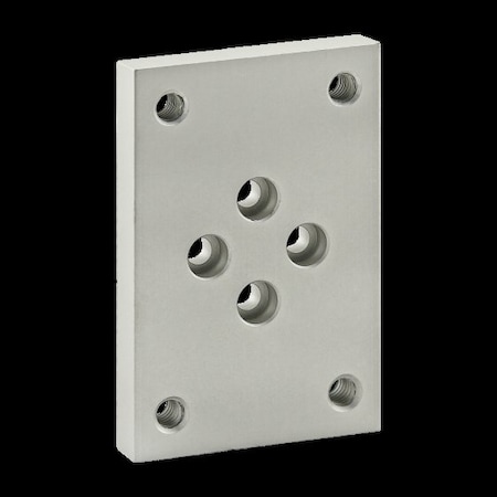 Flange Mount Caster, Base Plate, 10 S MPN:2419