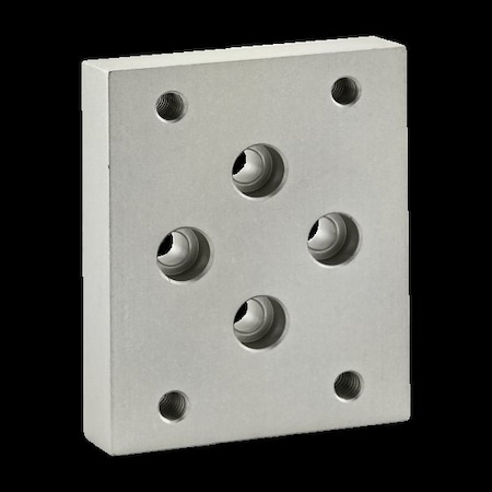 Flange Mount Caster, Base Plate, 15 S MPN:2426