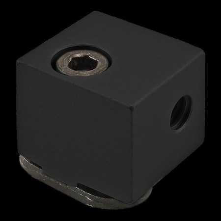 Black 10 S Panel Mount Block MPN:2427-BLACK