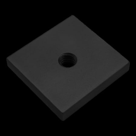 BackingPlate, Aluminum, Black, 1/4in, 11/2in MPN:2438-BLACK