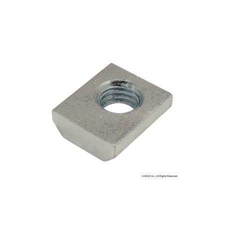 M6X1.0T-NutBright25S, Steel, Zinc-Plated MPN:25-1964