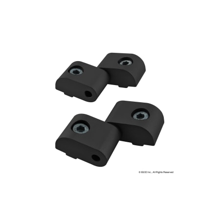 Blk 25S Left Hand Lift-Off Hinge Assy MPN:25-2065-BLACK