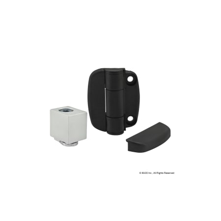 Black Detent Hinge 25 S MPN:25-2071