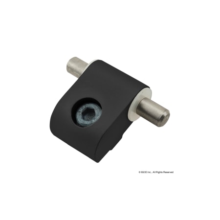 Black 25S Blk Lift-Off Hinge W/Two Pins MPN:25-2078-BLACK