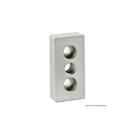 Base Plate 25mm X 50mm W/M10 Tap In Ctr MPN:25-2137