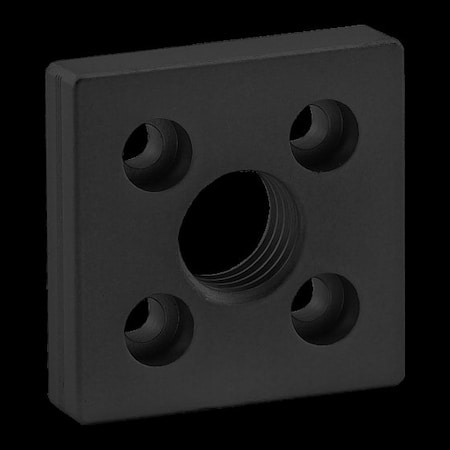Ctr Tap Base Plate, 50mm X 50mm W/M20 Tap MPN:25-2362-BLACK