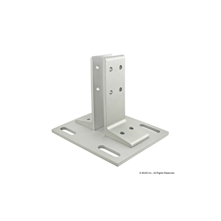 Floor Mount Base Plate, 25-2550 MPN:25-2385
