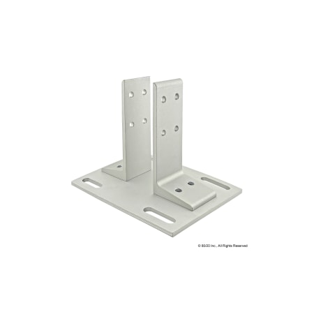 Floor Mount Base Plate, 25-5050 MPN:25-2387