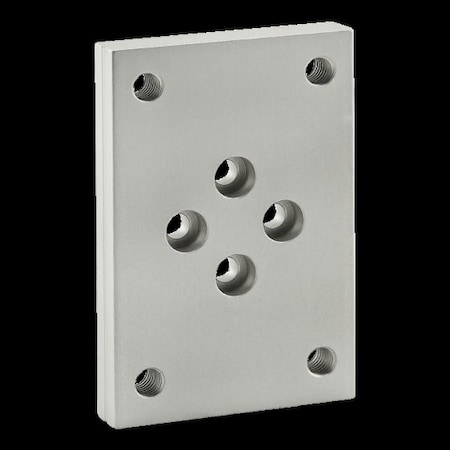 Flange Mount Caster Base Plate 25 S MPN:25-2419