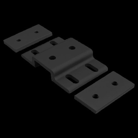 Dbl Mesh Retainer 50mm W/Dbl Back Plate MPN:25-2524-BLACK