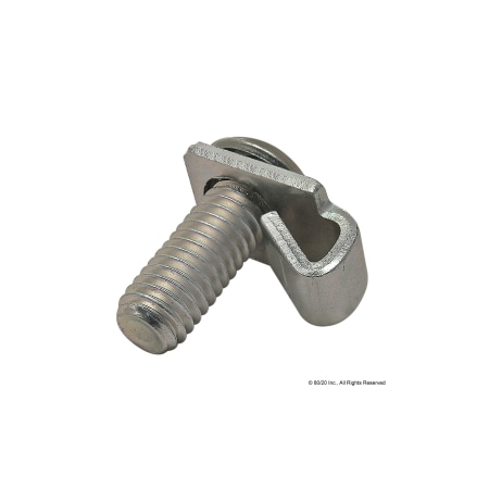 Sgl Tab 25 S End Fastener W/M6 Screw MPN:25-3383