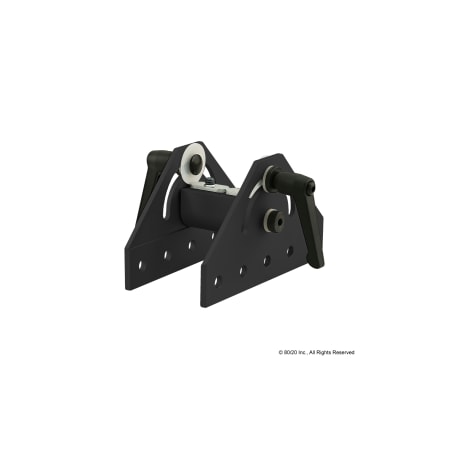 Long Dbl 180 Deg Pivot Assy W/L-Handles MPN:25-4055-BLACK
