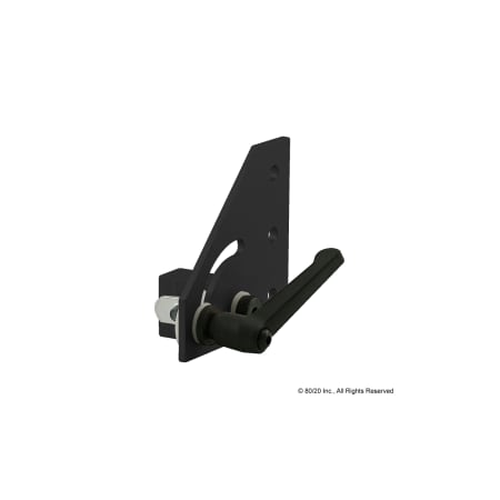 Lft Hand 90 Deg Pivot Assy W/L-Handle MPN:25-4139-BLACK
