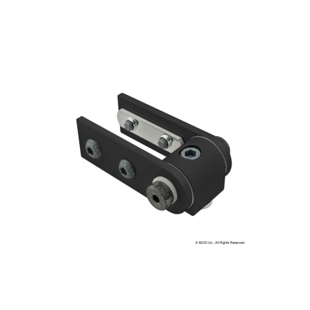 Living Hinge 90 Deg W/Str Pivot Arms 25S MPN:25-4183-BLACK