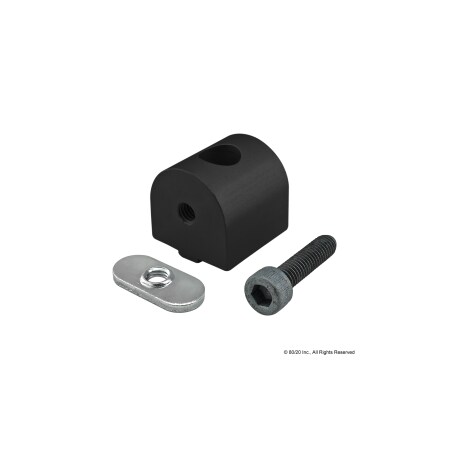 Black 25 S 90 Degree Living Nub MPN:25-4184-BLACK
