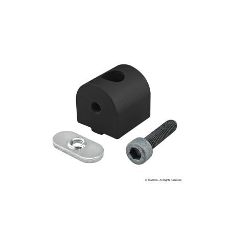 Black 25 S 90 Degree Pivot Nub MPN:25-4188-BLACK
