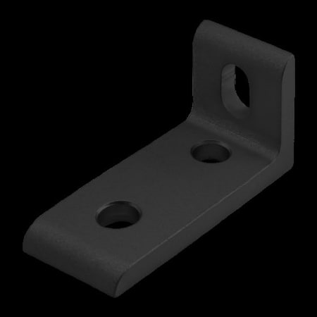 Slotted 3 Hole Inside Corner Bracket 25S MPN:25-4250-BLACK