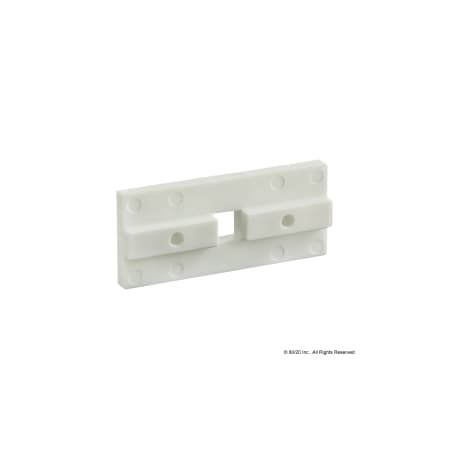 White Uhmw Pads W/Brake Hole 25 S MPN:25-6490