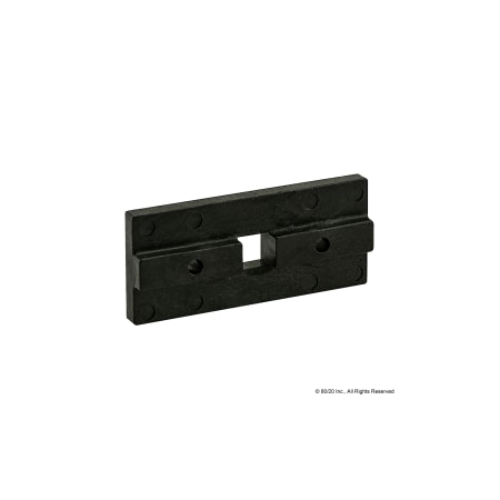 Black Uhmw Pads W/Brake Hole 25 S MPN:25-6491