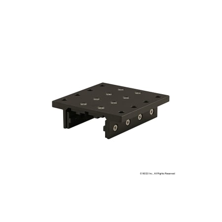 Black 25S Long Dbl Flange Linear Bearing MPN:25-6724-BLACK