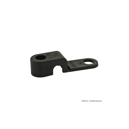 Single Tube, Clamp, 1/4