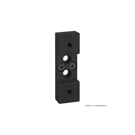 Black 10 S Roller Wheel Bracket, 1