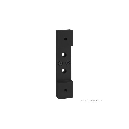 Black 15 S Roller Wheel Bracket, 3