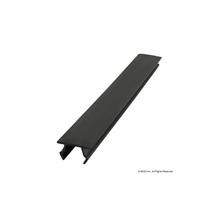 Economy, T-Slot Cover, Black, 10 S MPN:2820