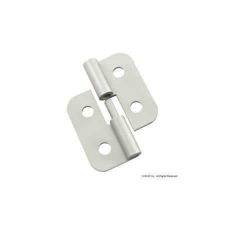 LiftOffHinge, Aluminum, Silver, 3/32in, 2in MPN:2830