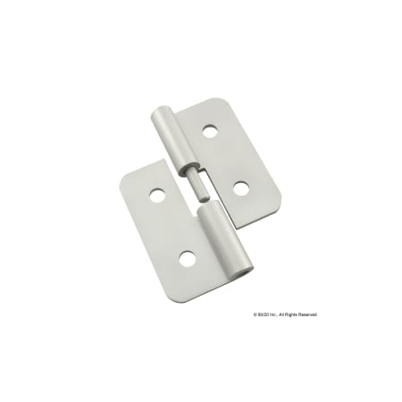 LiftOffHinge, Aluminum, Silver, 1/8in, 3in MPN:2832
