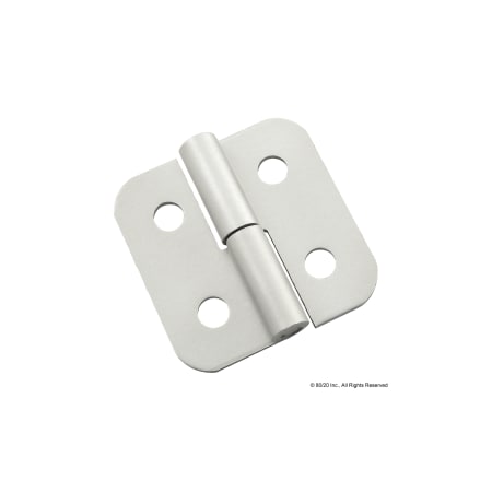 Lift Off Hinge, Aluminum, Silver MPN:2835
