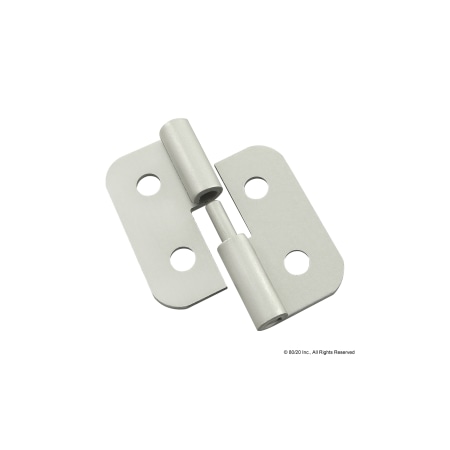 LiftOffHinge, Aluminum, Silver, 3/32in, 2in MPN:2837