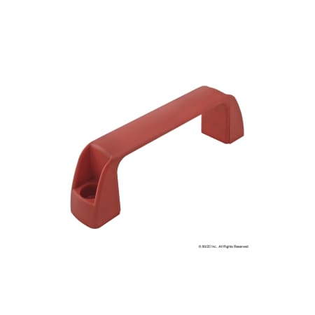 Door Handle, Plastic, Medium, Red MPN:2881
