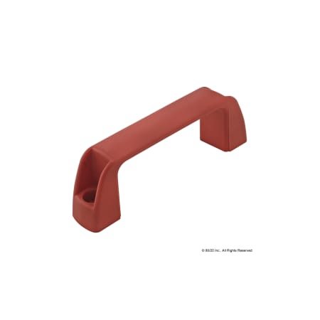 Door Handle, Plastic, Small, Red MPN:2882