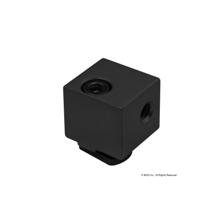 Black S/S Panel Mount Block 10 S MPN:2910-BLACK