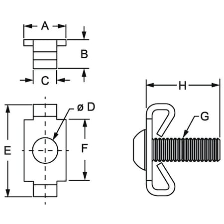 T-Slot Framing System Connectors MPN:30-3891