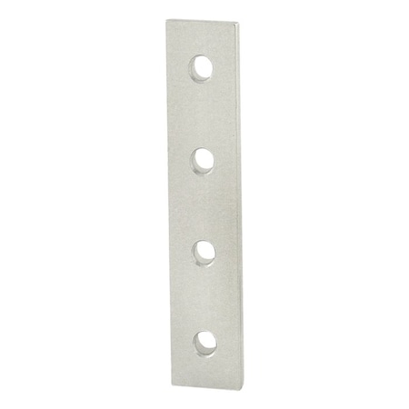 T-SlotFrmingConnectr, Alum, Slvr, 120mm, 4mm MPN:30-4305