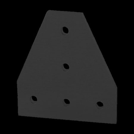 Black 30 S 5 Hole Tee Joining Plate MPN:30-4340-BLACK