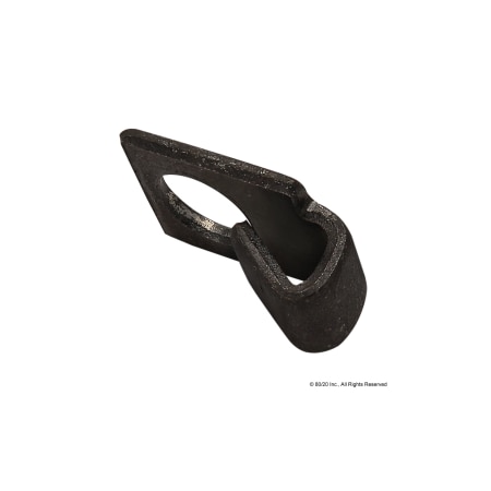 EndFastenerClip, Steel, Blk, 7/16in MPN:3183