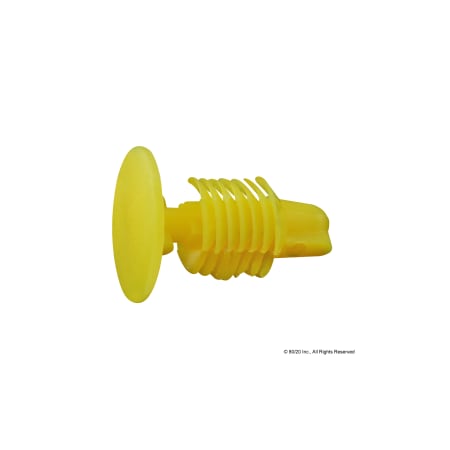 Push-In Fastener, Plastic MPN:3272YEL
