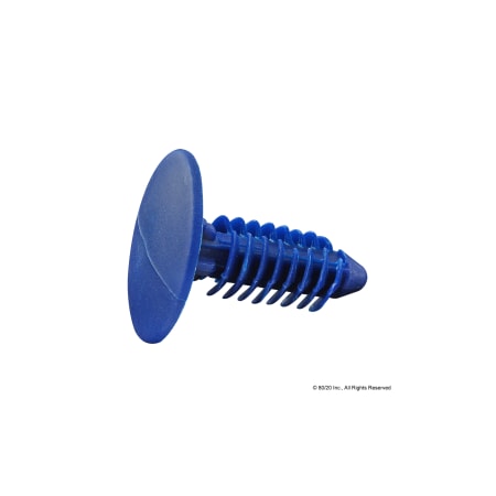 Push-In Fastener, Plastic MPN:3274BLU