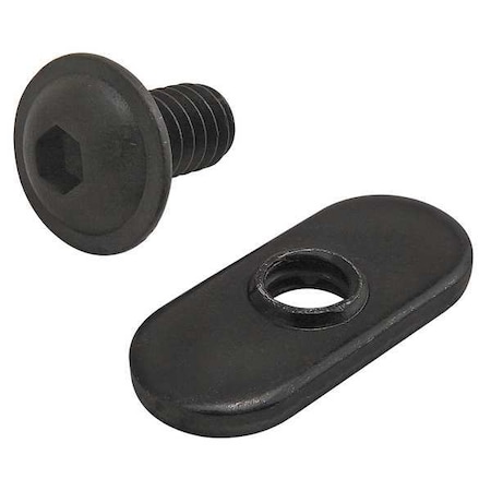 Bolt Assembly, Cast Iron, Zinc-Plated MPN:3321
