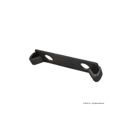 DoubleEndFastenerClip, Steel, Black, 5/8in MPN:3352