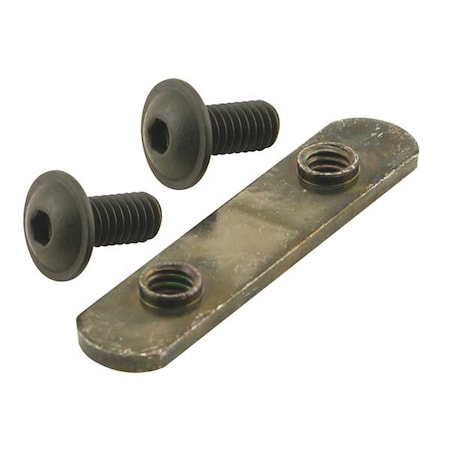 BoltAssembly, Steel, BlackZinc-Plated, PK6 MPN:3355-6