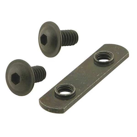 BoltAssembly, Steel, BlackZinc-Plated, PK6 MPN:3356-6