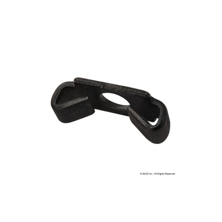 StandardEndFastenerClip, Steel, Blk, 7/16in MPN:3378