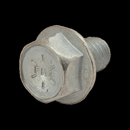 Flg Hex Head Bolt Brt Zinc 5/16-18 X .5
